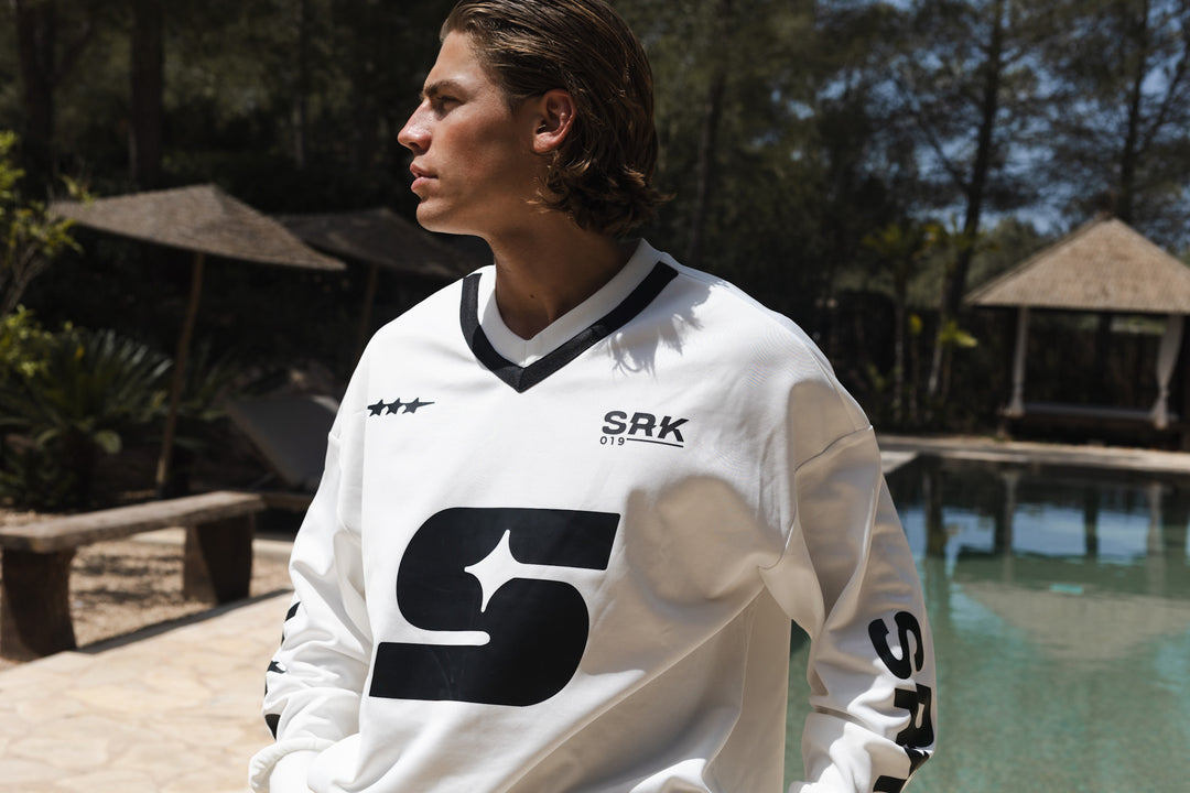 SRK Oversized Jersey 'Off White & Black'