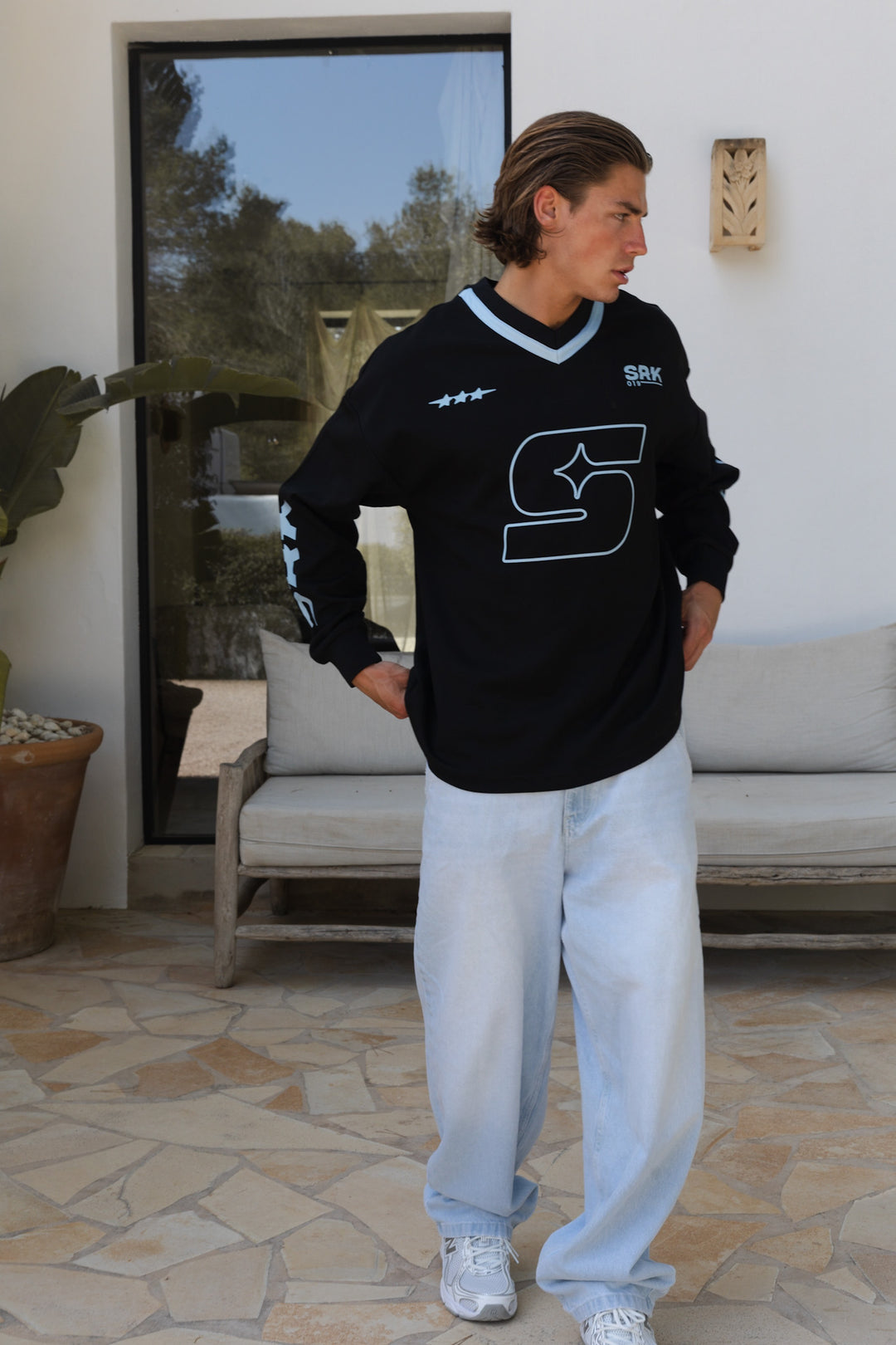 SRK Oversized Jersey 'Black & Blue Ice'
