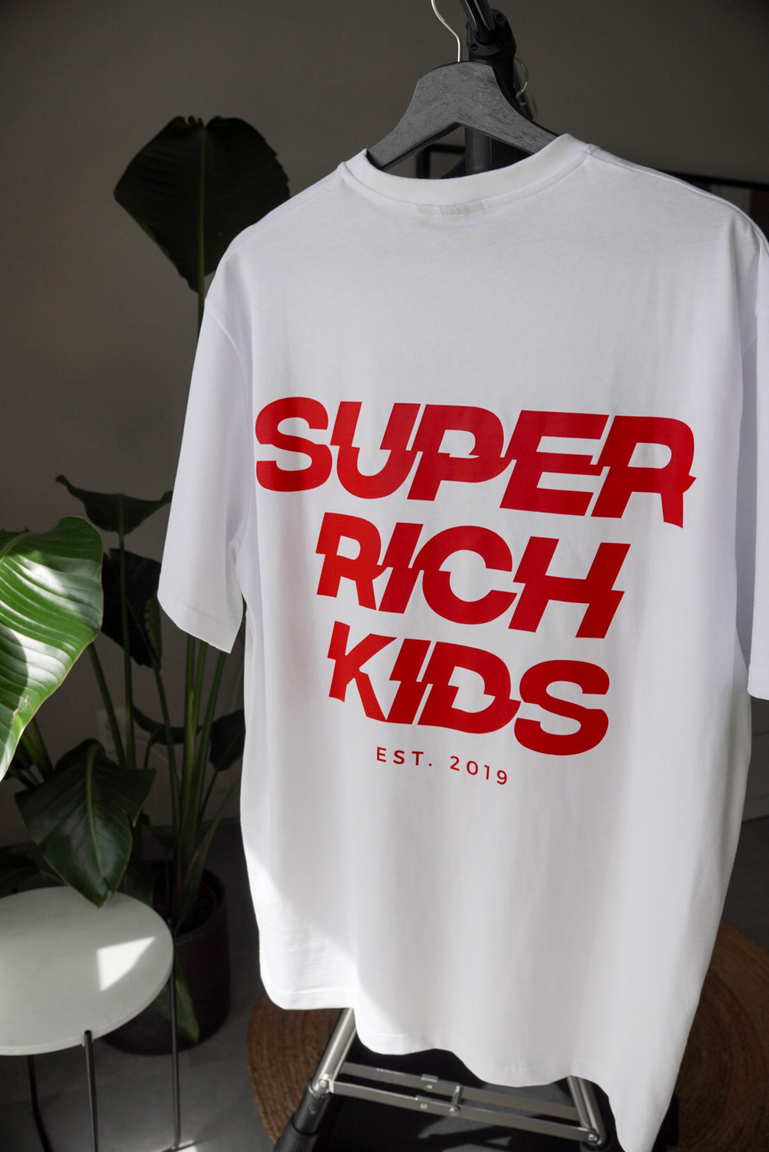 Super Rich Kids T-Shirt White & Red