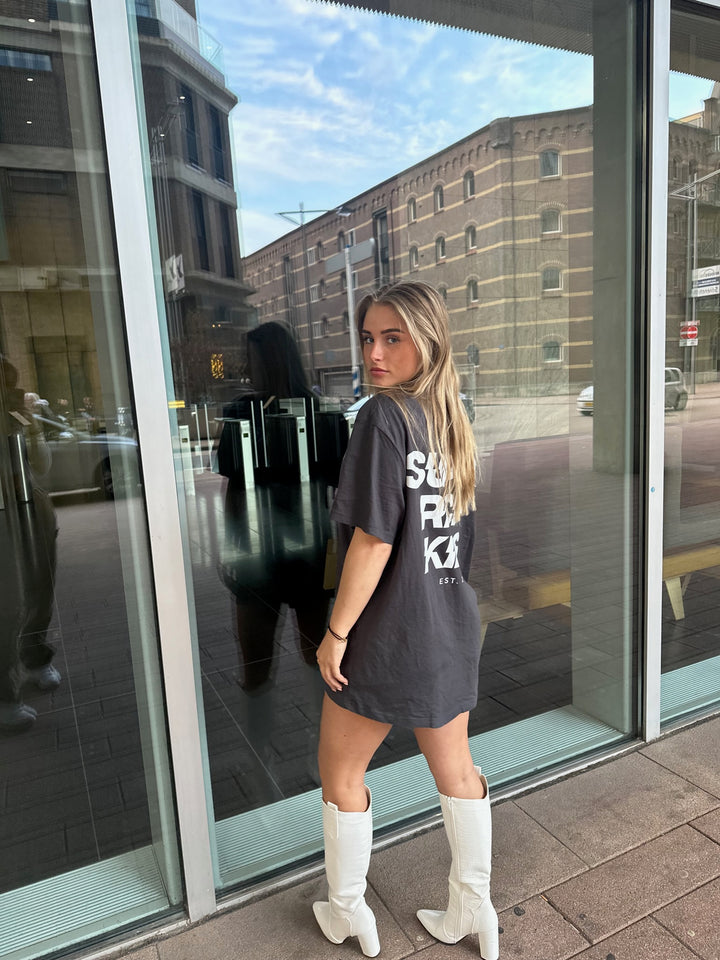 Super Rich Kids T-Shirt 'Asphalt'