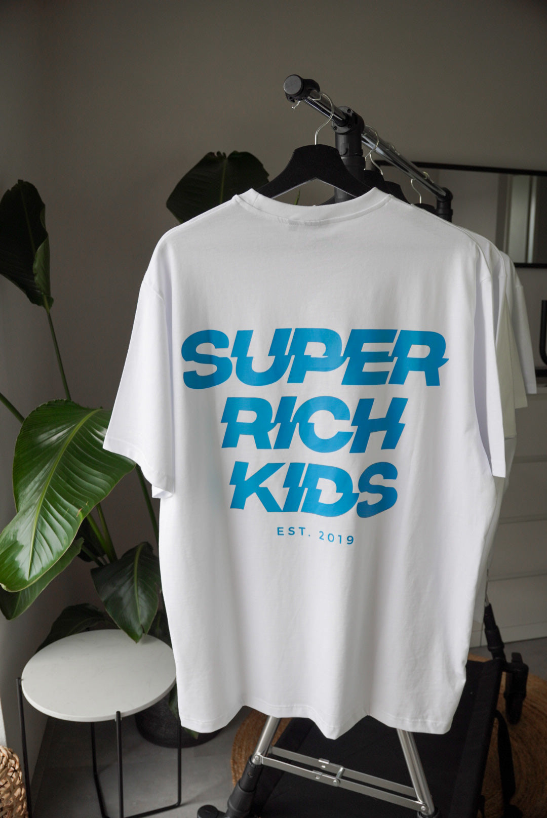 Super Rich Kids T-Shirt White & Blue