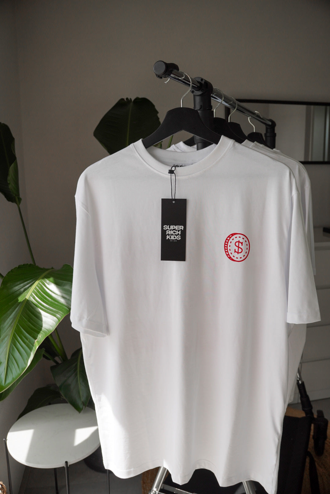 Super Rich Kids T-Shirt White & Red