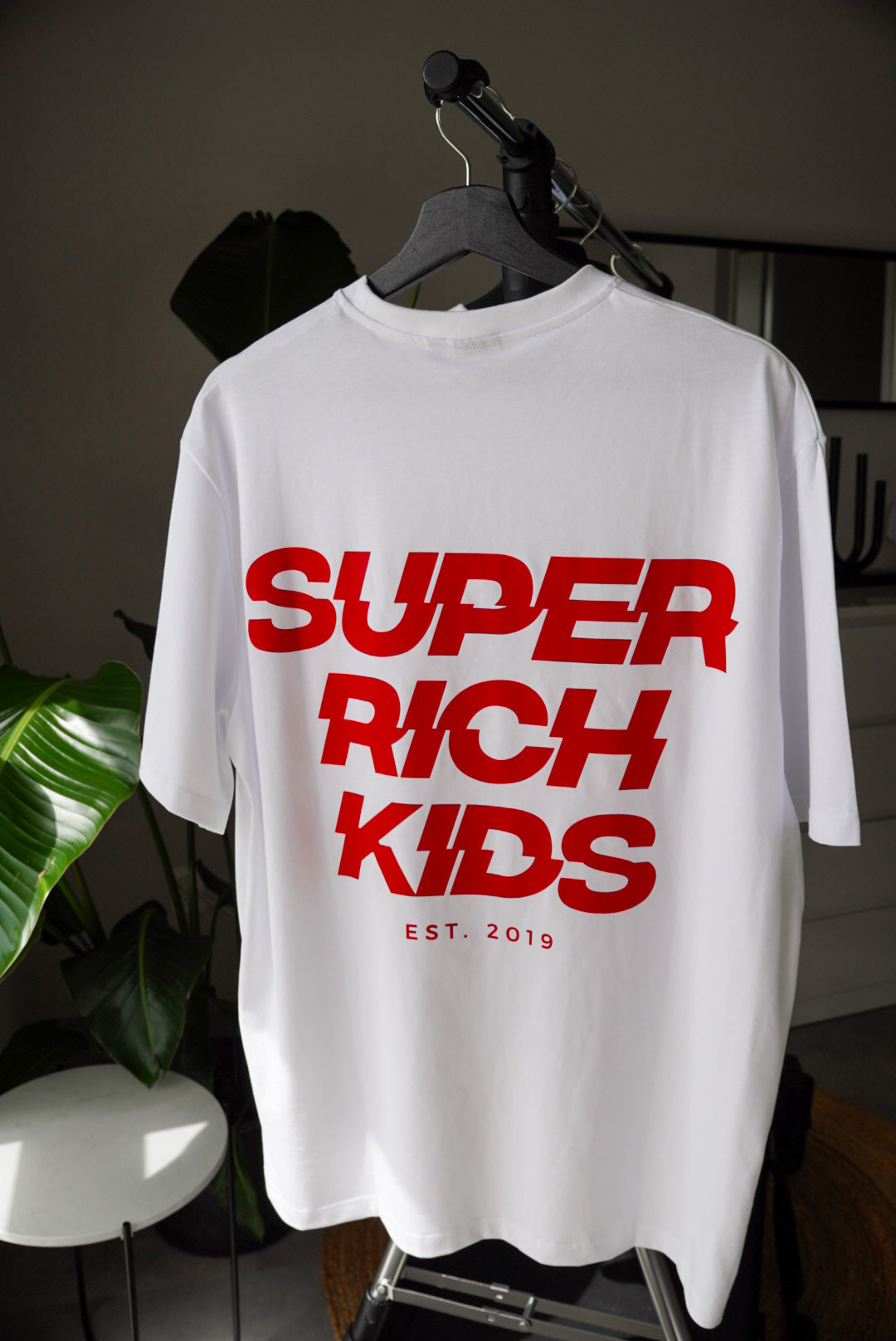 Super Rich Kids T-Shirt White & Red