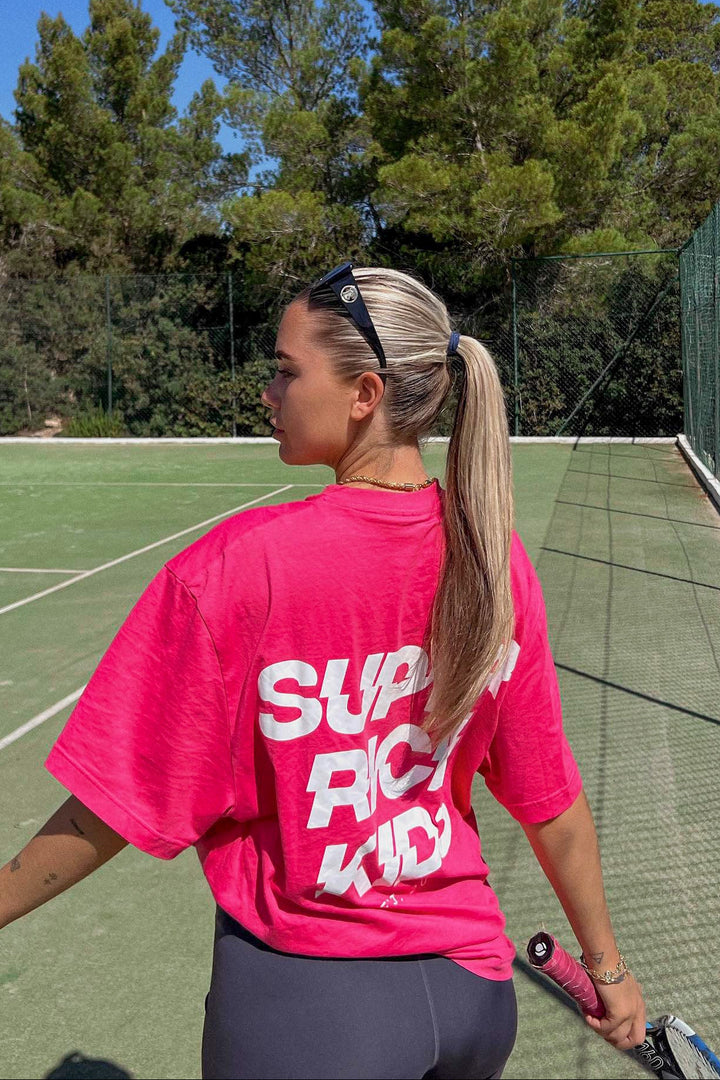 Super Rich Kids T-Shirt 'Hot Pink'
