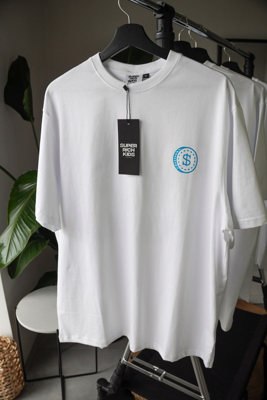 Super Rich Kids T-Shirt White & Blue