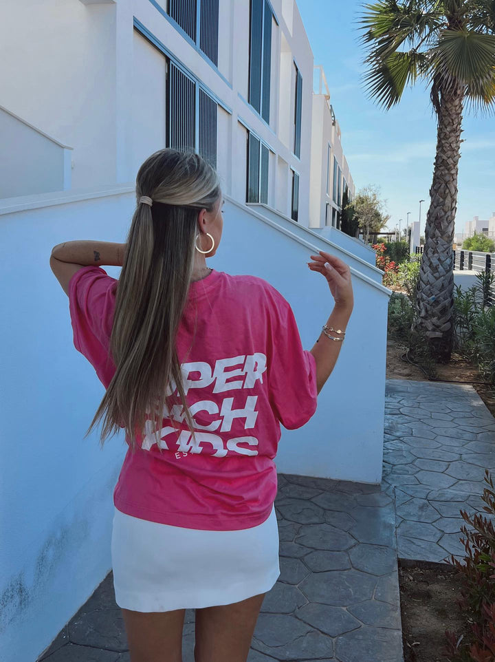 Super Rich Kids T-Shirt 'Hot Pink'