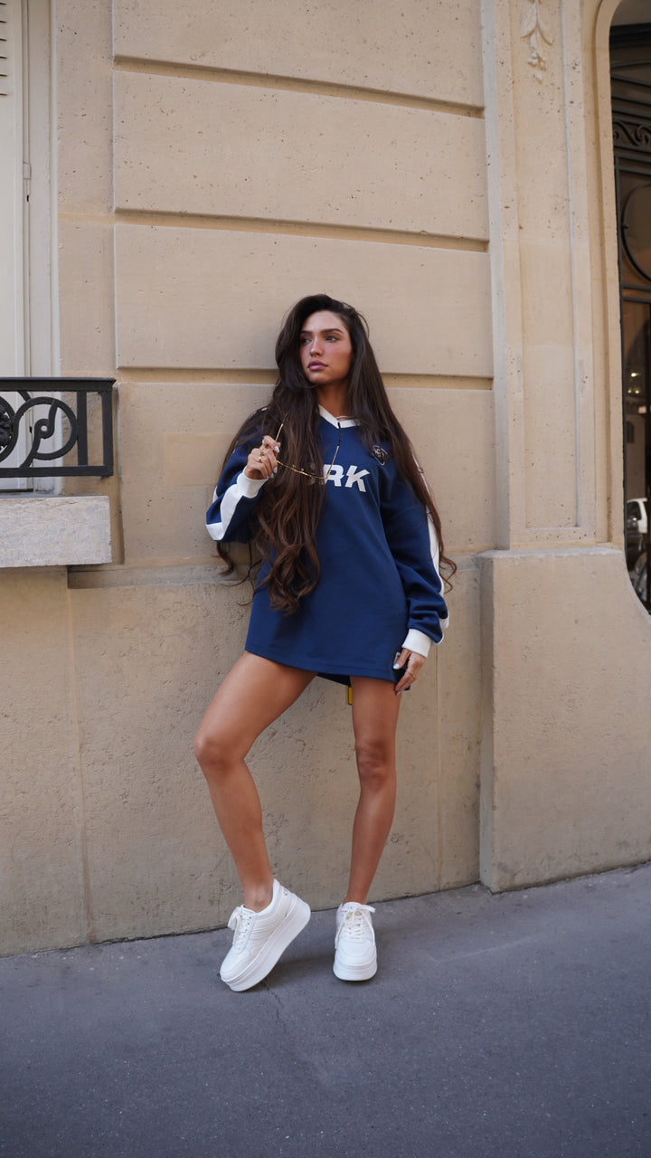 SRK Oversized Jersey 'Navy & Off White'