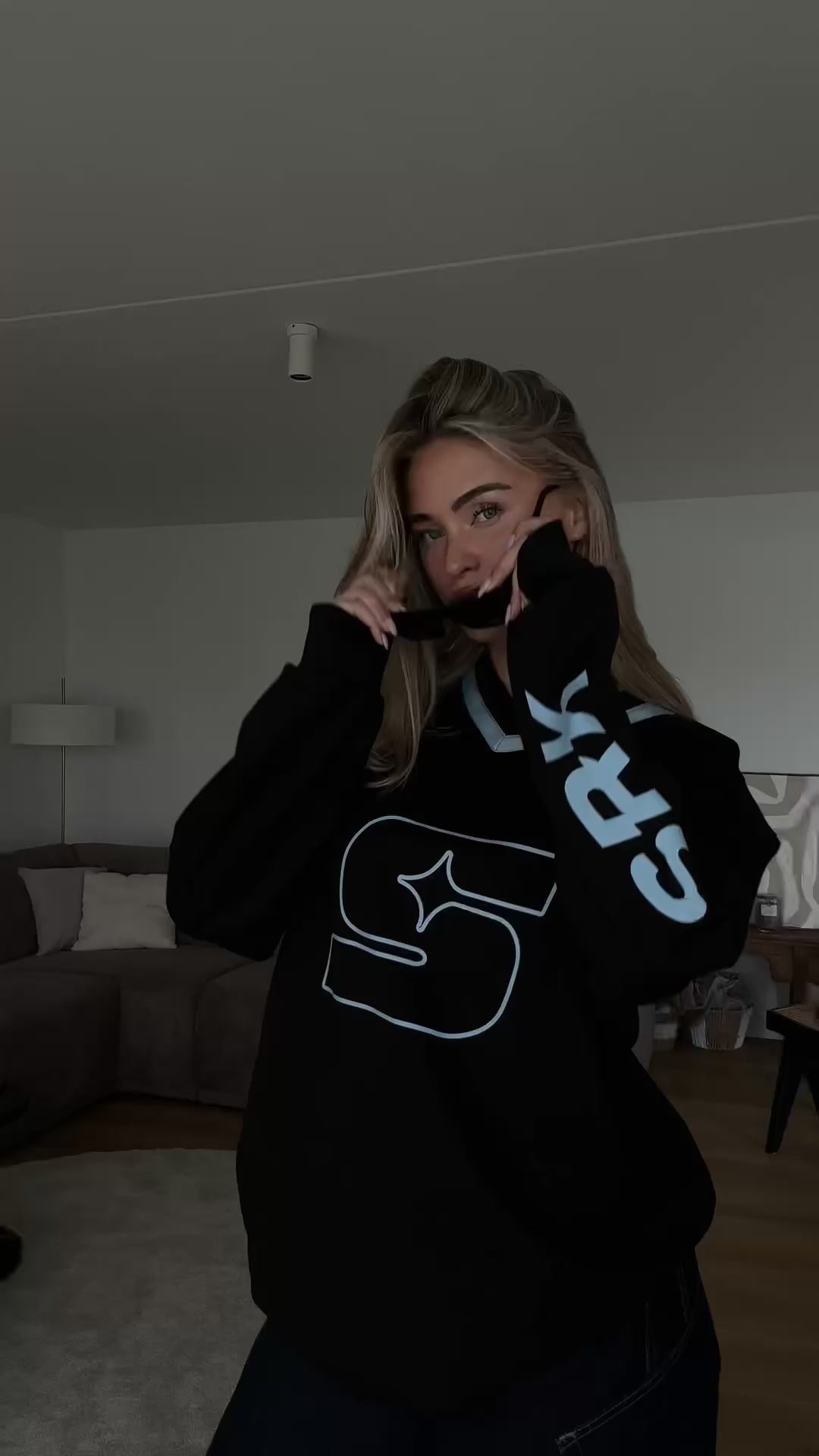 SRK Oversized Jersey 'Black & Blue Ice'