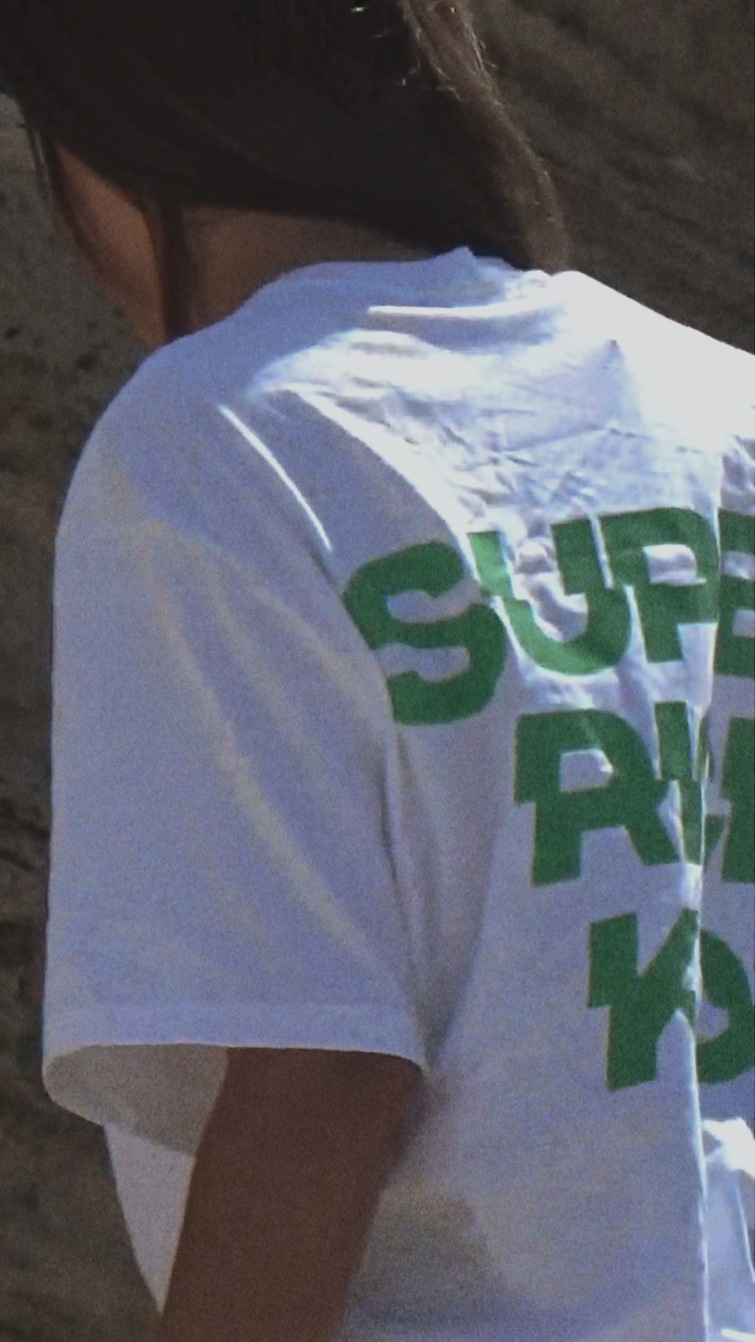 Super Rich Kids T-Shirt White & Bright green