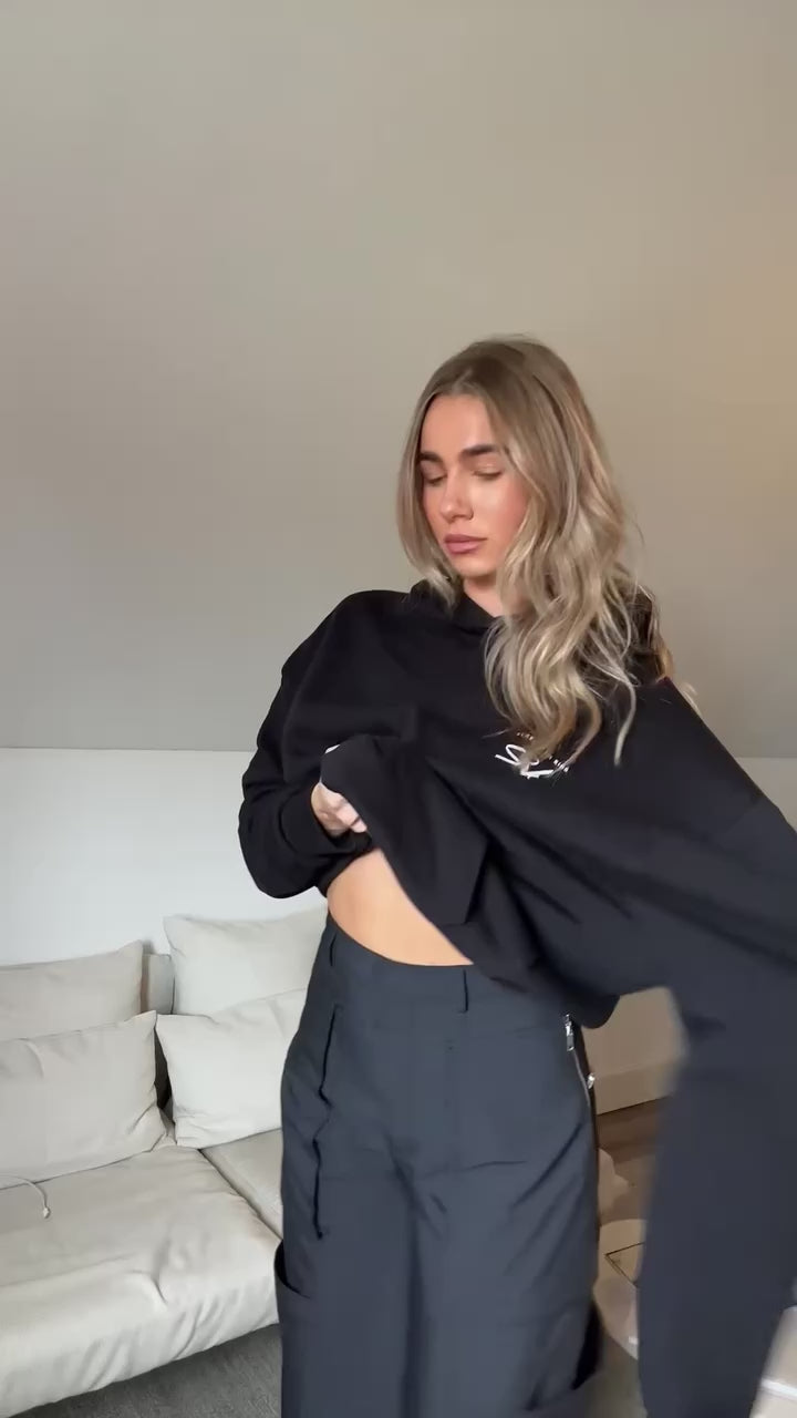 'Signature' Black Hoodie