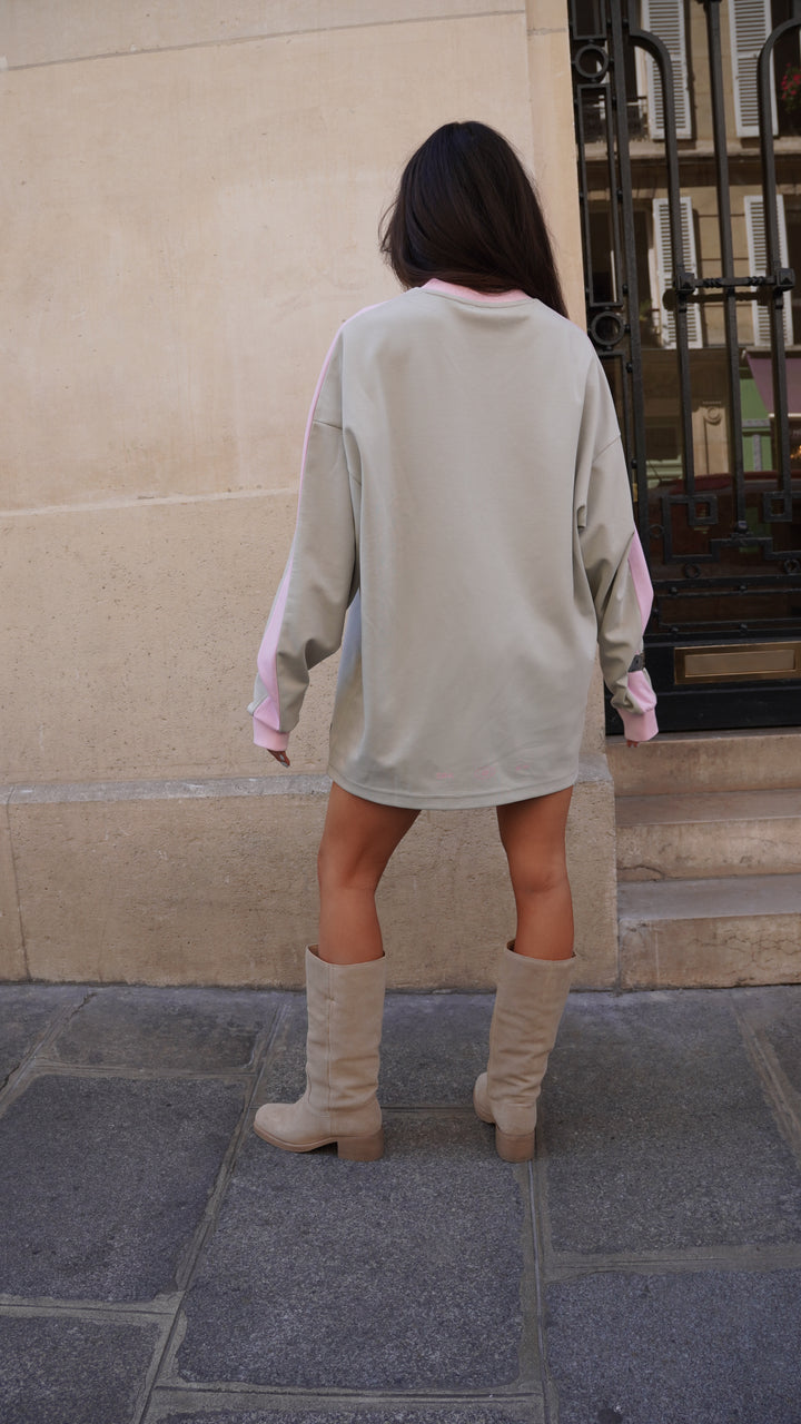 SRK Oversized Jersey 'Stone & Pink'