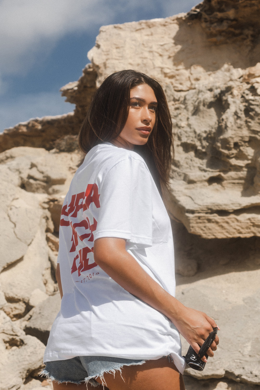 Super Rich Kids T-Shirt White & Red