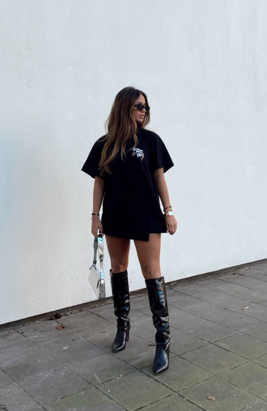 T-Shirt 'Stay Humble' Black