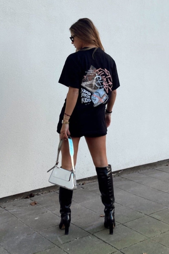 T-Shirt 'Stay Humble' Black