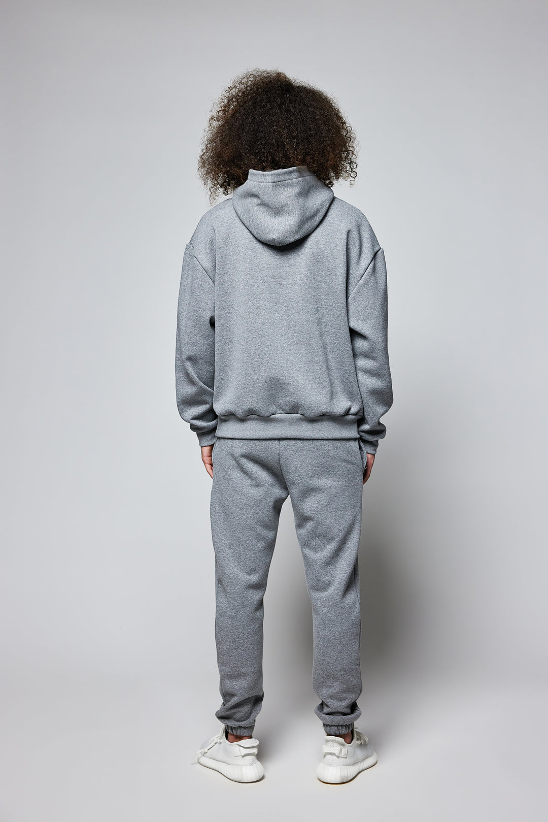 'Essential' Hoodie Grey Melange