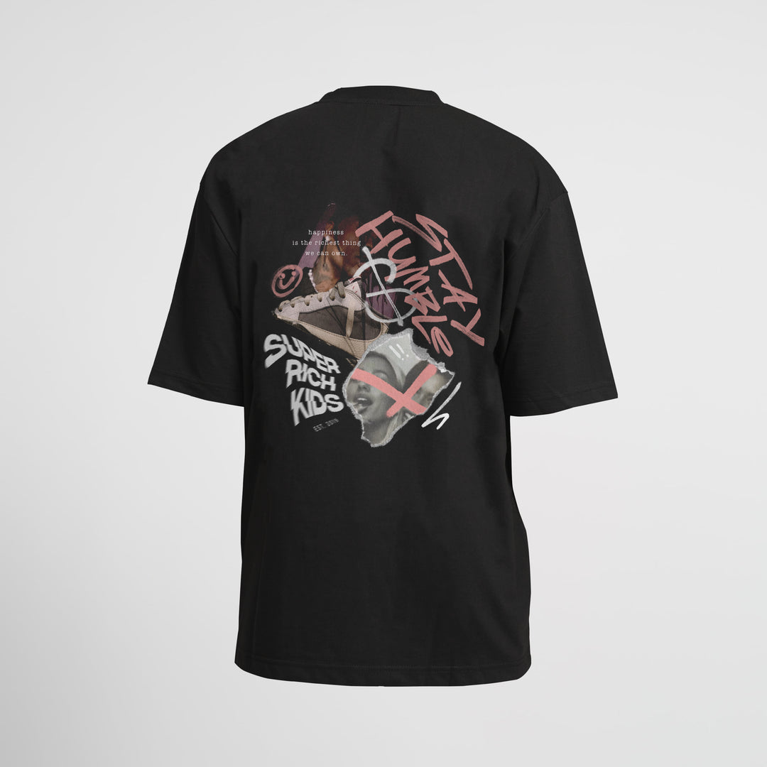 T-Shirt 'Stay Humble' Black