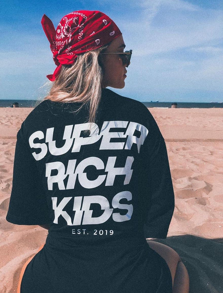 Super Rich Kids T-Shirt Black & White