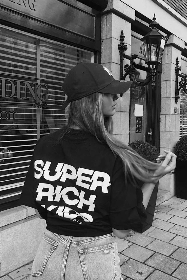 Super Rich Kids T-Shirt Black & White