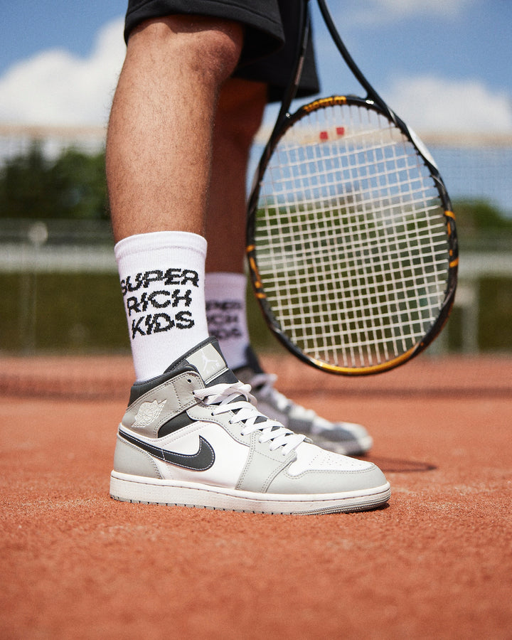 Socks 'SUPER RICH KIDS' White