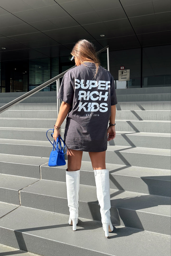 Super Rich Kids T-Shirt 'Asphalt'